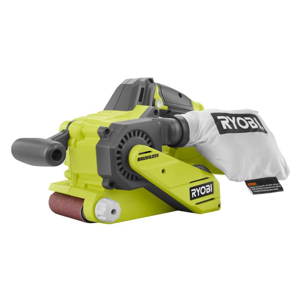 18-Volt ONE+ Lithium-Ion Brushless Cordless 3 in. x 18 in. Belt Sander and 3-1/4 in. Planer (Tools Only) - Super Arbor