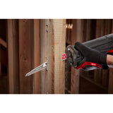 M18 FUEL 18-Volt Lithium-Ion Brushless Cordless Sawzall Reciprocating Saw Kit with Carbide Teeth The AX SAWZALL Blade - Super Arbor