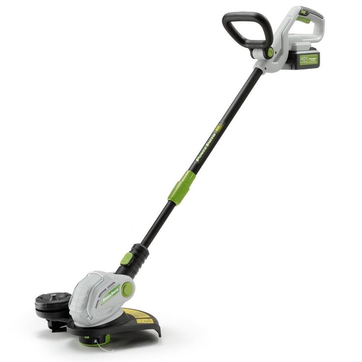PowerSmith 12 in. 40-Volt Lithium-Ion Cordless Weed String Trimmer and Edger with Adjustable Handle 40V Battery and Charger