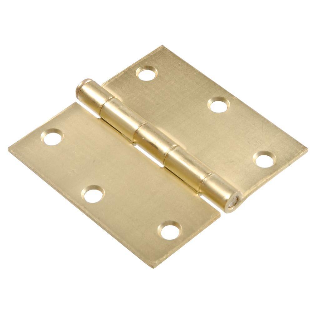 2 in. Stainless Steel Residential Door Hinge (6-Pack) - Super Arbor