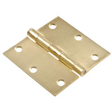 2 in. Stainless Steel Residential Door Hinge (6-Pack) - Super Arbor
