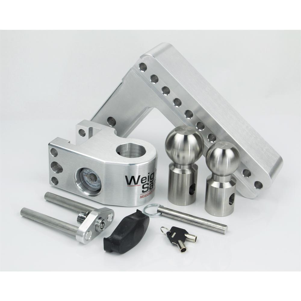 Weigh Safe 8 in. Drop Adjustable Class V Ball Mount - Super Arbor
