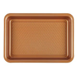 Ayesha Bakeware Toaster Oven Baking Set, Copper, 4-Piece