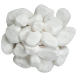 MSI Himalaya White 0.5 cu. ft . 1 to 2 in. Pebbles. 40 lbs. Bag (55 Bags/Pallet)