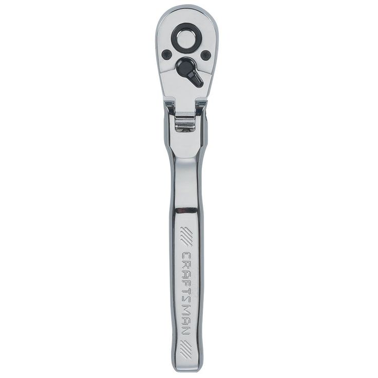 CRAFTSMAN 72-Teeth 3/8-in Drive Quick-Release Flexible Head Ratchet