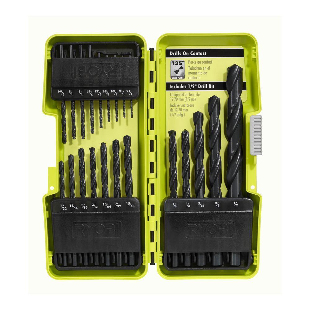 Black Oxide Drill Bit Set (21-Piece) - Super Arbor