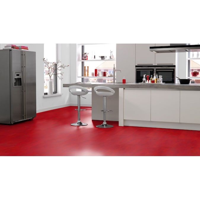 Forbo Flooring Systems Marmoleum Cinch Loc Seal Bleeckerstreet 10-mm T x 12-in W x 12-in L Waterproof Tile Look Laminate Flooring (6.78-sq ft / Carton)