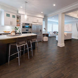 Florida Tile Home Collection Burlington Walnut 6 in. x 24 in. Porcelain Floor and Wall Tile (14 sq. ft. / case)