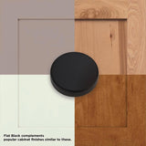 3 in. (76 mm) Flat Black Bar Drawer Pull (4-Pack)