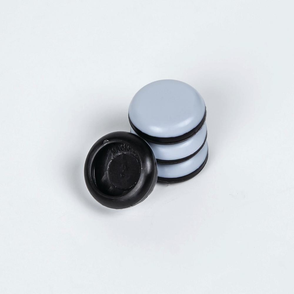 7/8 - 1 in. Grip Tip Round Magic Sliders (4-Pack) - Super Arbor