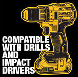 DEWALT 2-Pack 2-in Magnetic Screwdriving Bit Adapter Set