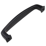 3-3/4 in. Matte Black Deco Cabinet Pulls (10-Pack) - Super Arbor