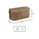 Pavestone RumbleStone 10.5 in. x 3.5 in. x 5.25 in. Cafe Concrete Edger (144 Pcs. / 125 Lin. ft. / Pallet) - Super Arbor