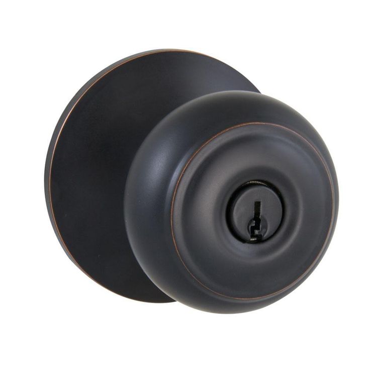 Hartford Satin Nickel Keyed Entry Door Knob