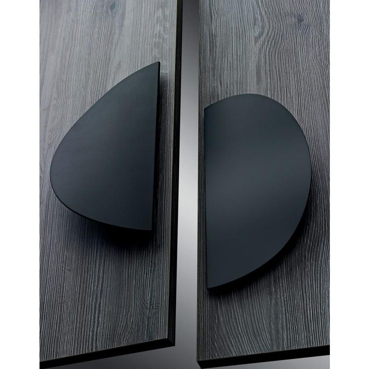 2-1/2 in. (64 mm) Matte Black Contemporary Drawer Pull