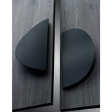 2-1/2 in. (64 mm) Matte Black Contemporary Drawer Pull