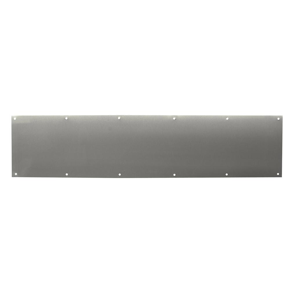 8 in. x 34 in., Stainless Steel, Door Kick Plate - Super Arbor