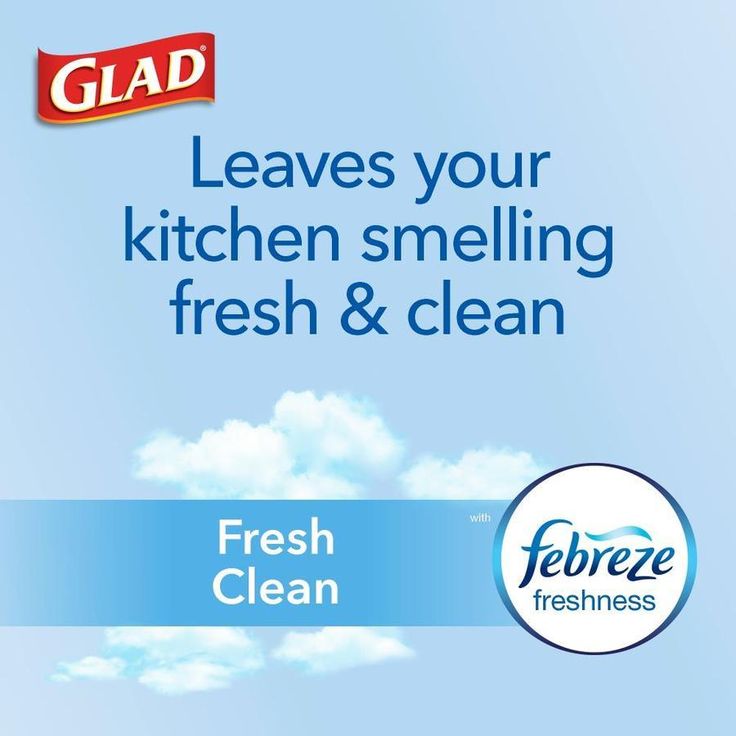 Glad 100-Pack 13-Gallon Fresh Clean Gray Plastic Kitchen Trash Bag