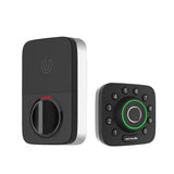 U-Bolt Pro 6-in-1 Bluetooth Enabled Fingerprint and Keypad Smart Lock Deadbolt Plus Bridge WiFi Adapter - Super Arbor