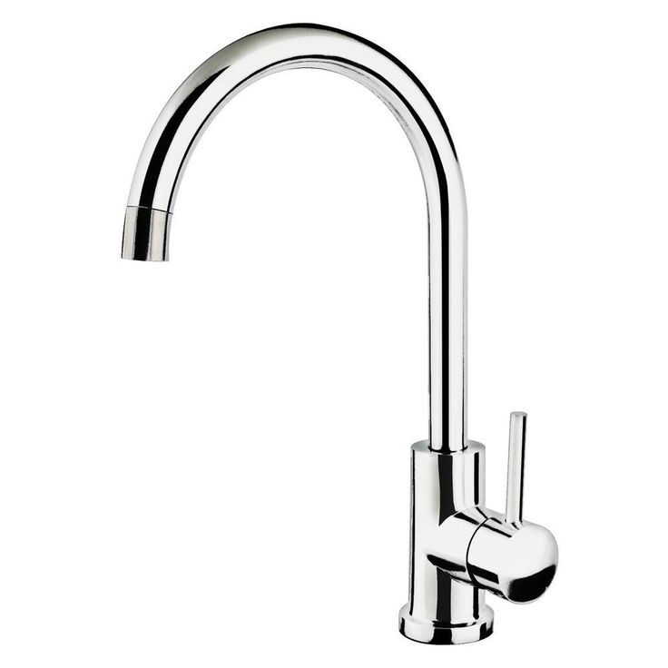 All-in-1 Undermount 18-Gauge Stainless Steel 16 in. 0-Hole Round Single Bowl Bar Sink with Gooseneck Kitchen Faucet