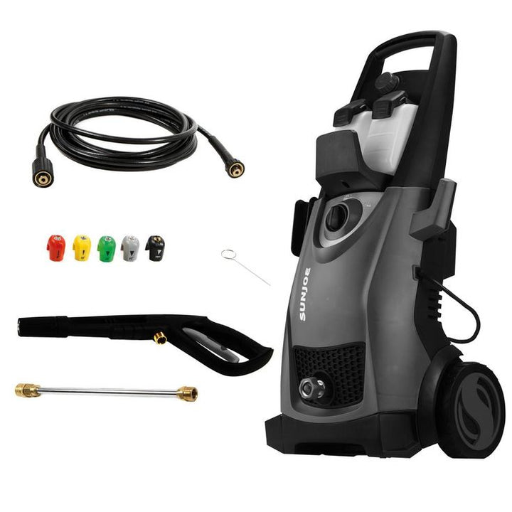Sun Joe 2030 Max PSI 1.76 GPM 14.5 Amp Electric Pressure Washer, Black