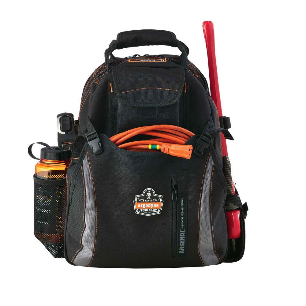 Arsenal 13.5 in. Tool Bag in Black - Super Arbor