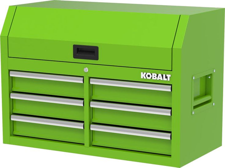 Kobalt 36-in W x 18-in H 6-Drawer Steel Tool Chest (Green)