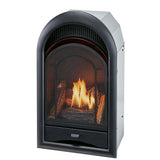 Ventless Fireplace Insert Thermostat Control Arched Door -15,000 BTU - Super Arbor