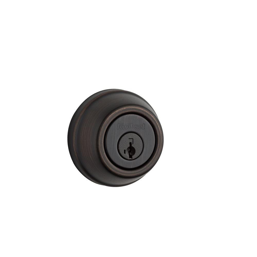 910 Signature Series Single Cylinder Traditional Venetian Bronze Deadbolt with Home Connect Technology - Super Arbor