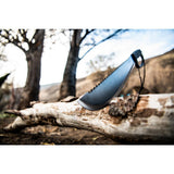 F1400 14 in. Full-Tang Stainless Steel Machete with Nylon Sheath - Super Arbor
