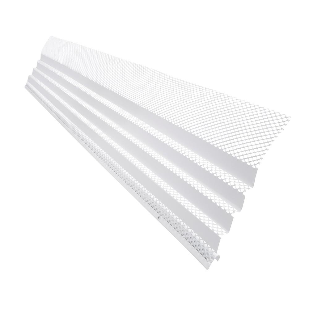 Hoover Dam 3 ft. White Gutter Guard