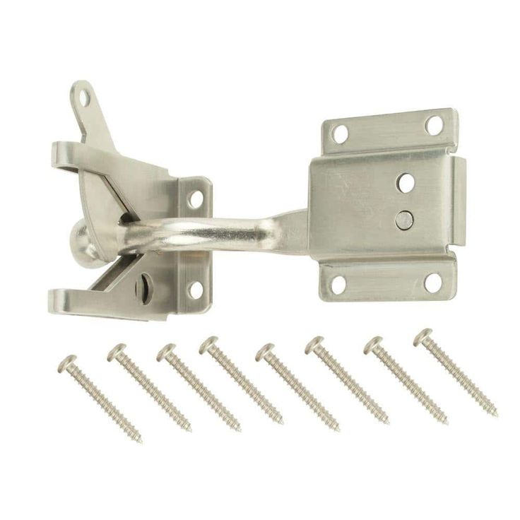 Everbilt Stainless Steel Self-Adjusting Gate Latch