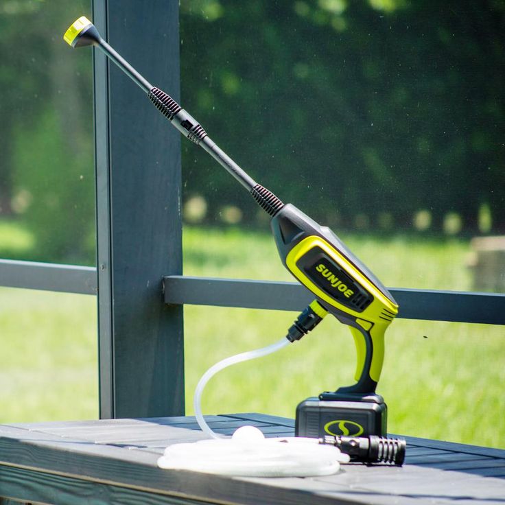 Sun Joe 24-Volt 350 PSI Max 0.6 GPM Cold Water Cordless Electric Power Cleaner (Tool-Only)