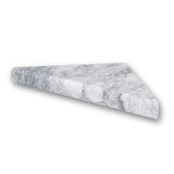 15 in. Corner Shelf Niche in Calacatta White - Super Arbor