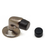 Mini Solid Brass Floor Mounted Gooseneck Door Stop in Oil-Rubbed Bronze - Super Arbor