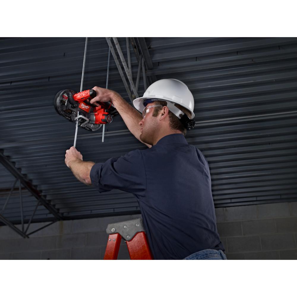 M12 FUEL 12-Volt Lithium-Ion Brushless Cordless 1/4 in. Hex Impact Driver/Bandsaw Combo Kit W/(1)2.0Ah Battery & Charger