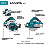 18-Volt X2 LXT Lithium-Ion (36-Volt) Brushless Cordless 7-1/4 in. Circular Saw Kit 5.0Ah