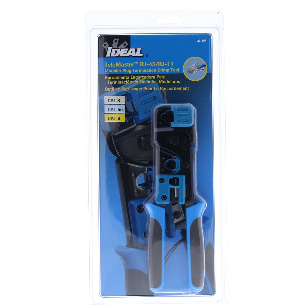 Telemaster RJ-11/RJ-45 Modular Plug Crimp Tool - Super Arbor
