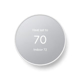 Nest Thermostat - Smart Programmable Wi-Fi Thermostat - Charcoal - Super Arbor
