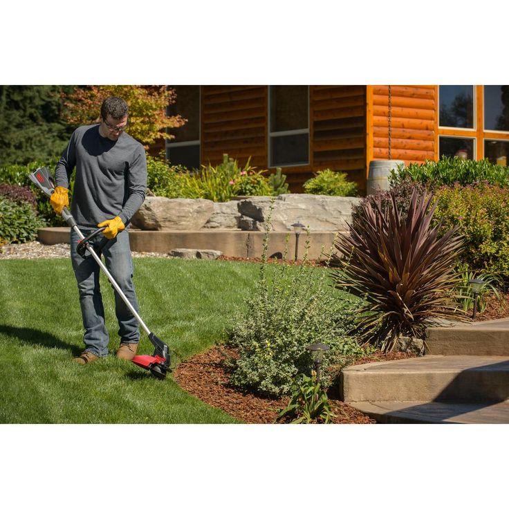 Oregon 40-Volt Lithium-Ion Cordless Straight Shaft String Trimmer – Battery and Charger not Included