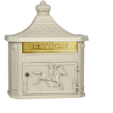 4400 Series Black Victorian Mailbox - Super Arbor