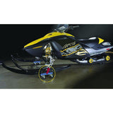 2.37 in. Dia Plate Caster 1000 lbs. Capacity Snowmobile Dolly Set - Super Arbor