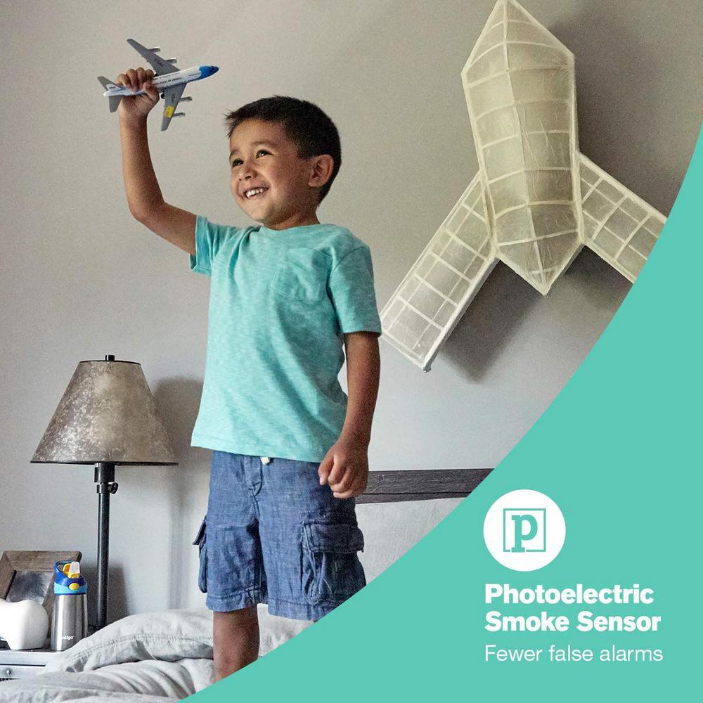 Battery Operated Combination Smoke and CO Detector Z-Wave Wireless - Super Arbor