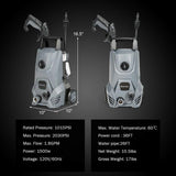 Costway 2030 PSI 1.8 GPM Cold Water Electric Pressure Washer with All-in-One Nozzle