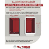 Rev-A-Shelf 15 Liter Pivot Out Waste Container