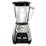 Master Series 48 oz. 6-Speed Stainless Steel 800 Watt Blender with Glass Jar