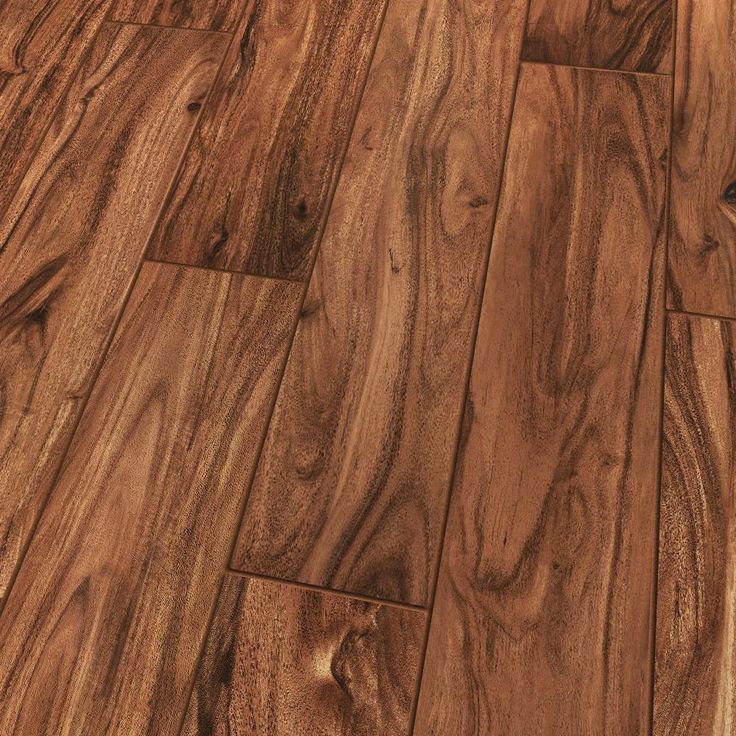 Style Selections Acacia Natural 6-in x 36-in Glazed Porcelain Wood Look Floor and Wall Tile