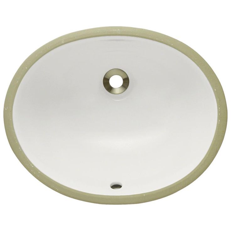 MR Direct Undermount Porcelain Bathroom Sink in White