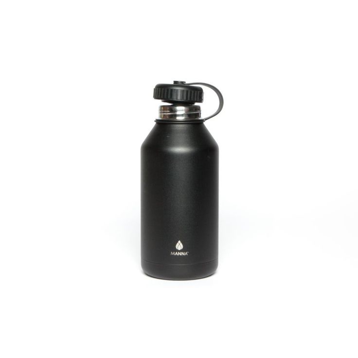 Ranger 64 oz. Black Powder Coated Stainless Steel Vacuum Growler