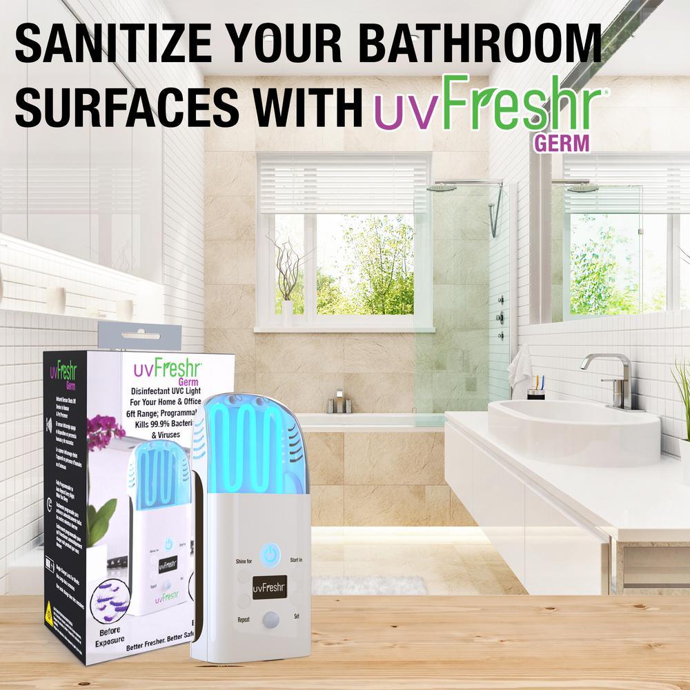 8-Watt Equivalent 5U, CFL, Light bulb; Clear, 1-Bulb; Ultraviolet Germicidal Light ‚Äì Range 6 ft. Kills Germs Fights Mold - Super Arbor
